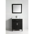 thumbnail image 2 of Vanity Art 30 inch single sink bathroom vanity set with carrara marble vanity top., 2 of 5