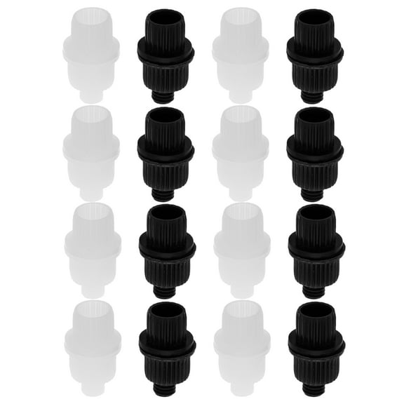 Raindrops 16pcs Nylon License Plate Screws Bolts and Nuts for License Plate Frame Plate Fasteners Kit for Motorcycle Bike Screws Bolt Attachment