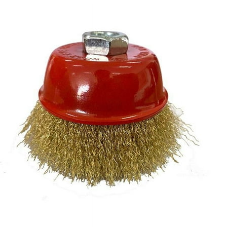 4 in. Crimped Wire Cup Brush