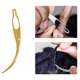 thumbnail image 3 of Herramienta de extensiones de Cabello dorado shamjiam Dreadlocks ganchillo aguja, 3 of 8