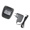 thumbnail image 4 of Base De Carga De Batería De Radio, Entrada De Escritorio De 12 V, Carga Rápida, Enchufe Negro Y Cargador De Batería De Walkie Talkie Para TKD240, 4 of 7