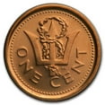 thumbnail image 5 of Barbados 1 Cent - 1 Dollar 5-Coin Set BU (Landscape Packaging), 5 of 5