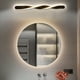 thumbnail image 4 of leyfeng Lámpara de pared moderna con forma de espiral, decoración de interiores, lámpara de espejo LED de metal, 1350LM, adecuada para vivir, 4 of 8