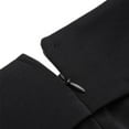 thumbnail image 4 of KaLI_store Formal Dress Women's Elegant High Split Flare Sleeve Formal Evening Gowns Maxi Dress with Cape Black,M, 4 of 4