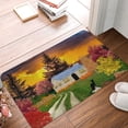 thumbnail image 4 of Goofa 16"x24" Inches Fall Village Scenery Doormats for Outdoor Entrance - Non-Slip Welcome Mat, Heavy Duty Door Mats Outdoor, Spring Doormat, 4 of 9