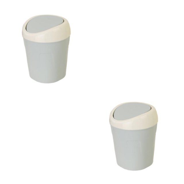 Ruiboury Eco-friendly And Innovative Waste Bin For Green Living Space-saving Lightweight Kitchen Trash Can blue 2Set