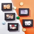 thumbnail image 6 of Craft Paper boxes with Windows Rectangle Black 6.2x8.7x3cm, 6 of 9
