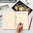 thumbnail image 5 of Pumpkins Surround Cute Witch Notebooks 2 Pcs 1-subject Journal 60 Sheets A5 College Ruled Paper Detachable Ring 8.3"x5.7", 5 of 8