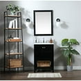 thumbnail image 6 of 24 inch single bathroom vanity in black, 6 of 8