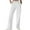 White, variant on Diufon Womens Lounge Pants Solid Color Sweatpants Elastic Waist Straight Pants with Pockets