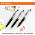 thumbnail image 4 of Shocking Adult Prank Prop Joke to Friends Electric Shock Pen Shape Trick Gag Gadget Funny for Fool's Day Halloween Novelty Metal Pen Pranks Toys Funny Trick Joke Gag, 4 of 5