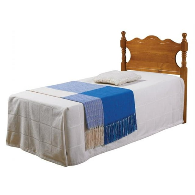 Pivot Direct PD-700H-T Twin Size Panel Poster Headboard - Honey