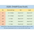 thumbnail image 3 of ASFGIMUJ Toddler Swimsuit Girl Long Sleeve Rashguard Summer Ruffles Colour Tie Dye Gradient Prints One Piece Swimwear Beach Bikini Baby Bathing Suit Girl,Size 2 Years-3 Years, 3 of 4