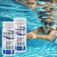 thumbnail image 3 of 2 cajas de tiras reactivas 3 en 1 para agua de piscina (cloro, pH y alcalinidad), 50 tiras por botella, 3 of 5