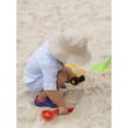 thumbnail image 5 of Baby Sun Hat for Boy Girl Toddler Summer Bucket Hat Kids Sun Protection Beach Hat Cotton Baby Hats, 5 of 5