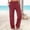 *Wine, variant on ClodeEU Womens Mid Waist Sweatpants , Elastic Waist Wide Leg Pant with Pockets,Casual Loose Trousers Blue,Womens Plus S