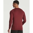 thumbnail image 3 of 4 Pack: Men's Compression Long-Sleeve T-Shirt Athletic Cold Weather BaseLayer (Available In Big & Tall), 3 of 6