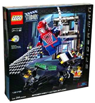lego studios spider man