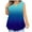 Blue1, variant on Womens Plus Size Tank Tops Loose Sleeveless V Neck T Shirts Summer Dressy Casual Blouses Tanks S-5XL