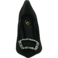 thumbnail image 3 of Sam Edelman Womens Harriett Faux Suede Embellished Pumps, 3 of 3