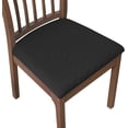 thumbnail image 1 of Juego de 4 fundas para asiento de silla de comedor Jacquard, 1 of 7