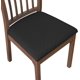 thumbnail image 1 of Juego de 4 fundas para asiento de silla de comedor Jacquard, 1 of 7