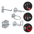 thumbnail image 4 of 1 Set/5PCS Peg Board Hook Assortment Iron Organizer Hook Tool, 4 of 9