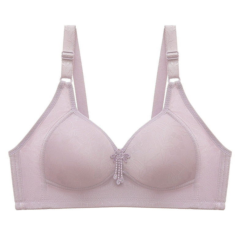 Up to 60% Off! pstuiky Plus Size Bra, Women's Bras Wireless Full Coverage  Plus Size Minimizer Non Padded Comfort Soft Bra Multipack Deals of the Day  