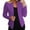 Purple, variant on Labakihah Jackets For Women Womens Casual Pocketed Office Blazers Draped Open Front Cardigans Jacket Work Suit Blazer Jackets For Women Blue