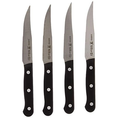 

HENCKELS Solution Steak Knife Set 4-piece Black/Stainless Steel
