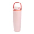 thumbnail image 2 of Botella de agua aislada, ligera y resistente a fugas, ideal para viajes y pesca al aire libre. Rosa claro, 2 of 8