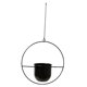 thumbnail image 5 of Maceta de pared para jardín, cesta de flores, maceta decorativa que ahorra espacio. Negro, 5 of 8