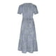 thumbnail image 3 of Vestido de Suéter para Mujeres Cuello U de Punto con Encaje Vestido de Temperamento de Moda, Vestido Cálido de Invierno de Poliéster para Diario, Fiesta Y Caso de Exposición, 3 of 4