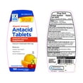 thumbnail image 3 of Quality Choice Antacid Tablets Regular Strength Assorted Fruit 150 Count (Pack of 6), 3 of 3