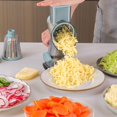 thumbnail image 2 of Rallador de queso KalraMay Rotary con mango para queso y verduras, 2 of 7