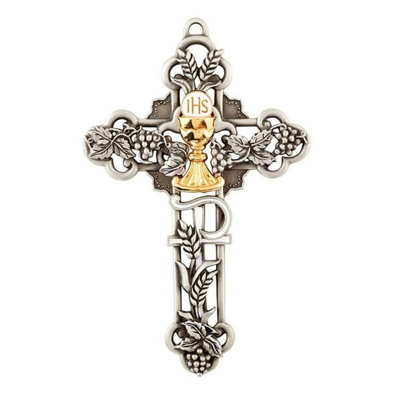 Wall Cross-First Communion Chalice (5 )