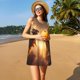 thumbnail image 3 of Disketp Castle Cool Fire Dragon para Vestido sin Mangas para Mujeres, Vestidos de Verano para Mujeres, Casual y Holgado para la Playa, 3 of 7
