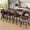 Brown, variant on Aufeile Bar Stools Set of 1, 24" Swivel Counter Height Barstools with PU Leather Padded Seat, Hollow Curved Back, Solid Wood Legs & Metal Footrest, Kitchen Island Dining Chairs, Brown