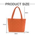 thumbnail image 2 of Bolso de hombro acolchado para mujer, bolso de mano tipo hobo, ligero, tipo tote, tipo cartera, para gimnasio, bolso de viaje, 2 of 7
