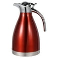 thumbnail image 1 of Nikou Machine à Expresso, théière à café en Acier Inoxydable, Bouteille d'eau Chaude à Double paroi isolée sous Vide (26.00 * 15.00 * 15.0-Rouge), 1 of 2