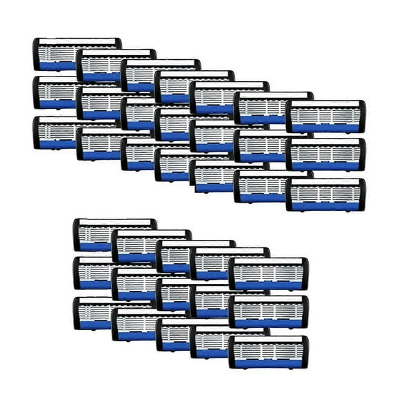 36 pcs 7-blade razors for men, razor handles and razor blade refills