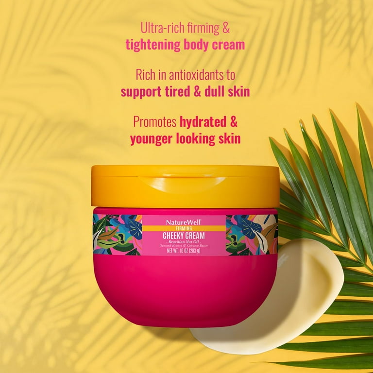 NatureWell Firming Cheeky Cream, Brazilian Nut Oil, Antioxidants