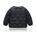 thumbnail image 4 of KAUOD Toddler Girls Lightweight Puffer Jackets Snap Buttons Thick Warm Winter Coats Kids Baby Soft Padded Down Coats, 4 of 9