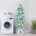 thumbnail image 3 of HELLHERO Colorful Quilted Floral Ironing Board Cover Easy Fit Durable Breathable Protection Covers(Not Heat Insulating), 3 of 5