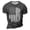 Dark Gray, variant on 4Th Of July Shirts For Men Fashion American Flag Graphic Tee Independence Day Short Sleeve Round Neck Patriotic T-Shirts Wine XXXXL