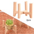 thumbnail image 3 of TISHITA Simulation Mini Cross Flower Stand, Pretend Play Life Scene BJD Decor Toy 2x for small, 3 of 8