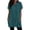 Blackish Green, variant on QASIEATN Women's Casual V Neck Short Sleeve Dress Loose Fit T Shirt Dress with Pockets Shirts for Women