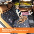 thumbnail image 3 of Cubierta para asiento de auto para perros URPOWER impermeable tipo hamaca 600D para SUVs, 3 of 7