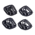thumbnail image 3 of HILABEE 4Pcs 1/24 RC Crawler Snow Track Wheel Tires Attachment Replacement for SCX24 Black, 3 of 9