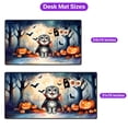 thumbnail image 5 of Happy Halloween Vampire Scottish Fold BOO with Pumpkins Fun and Spooky Desk Mat Full Keyboard Mouse Pad Cat Lover Kitten Owner Gifts Large Mousepad - 00018, 5 of 5